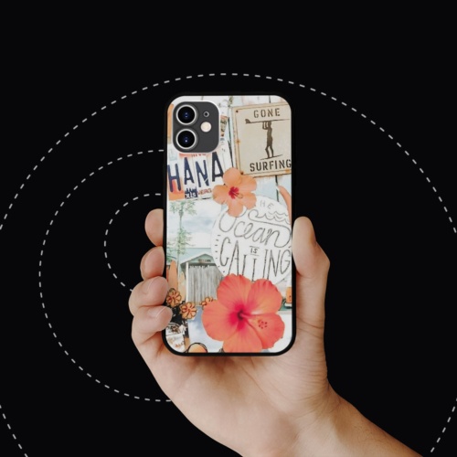 Ốp lưng iphone SAMSUNG ocean is calling collage art pop art sang trọng  cho các dòng iPhone PAP20210701
