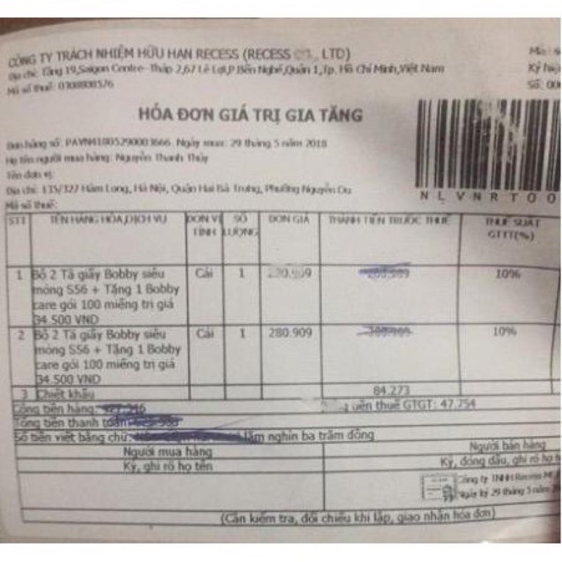 Khăn ướt Bobby 100 tờ -hàng chính hãng