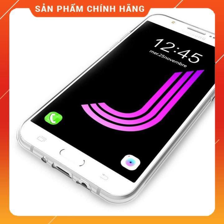 Ốp lưng silicon dẻo trong suốt cho Samsung Galaxy J7 2016 mỏng 0.6mm chính hãng Ultra Thin