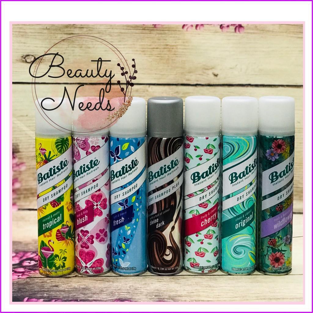 Dầu gội khô Batiste 200ml chính hãng 100% UK
