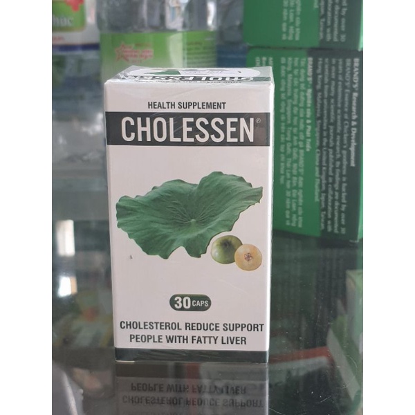 Viên uống CHOLESSEN - Hỗ trợ giảm Cholesterol máu, người bị gan nhiễm mỡ