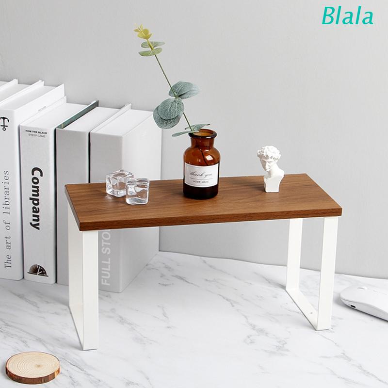 Kệ Đựng Đồ Bằng Sắt + Gỗ Đa Năng Tiện Dụng Cho Nhà Bếp/Phòng Tắm