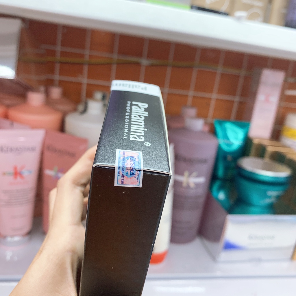 Tinh Dầu Dương Phục Hồi Tóc Hư Tổn Pallamina Collagen Argan Oil 60ml