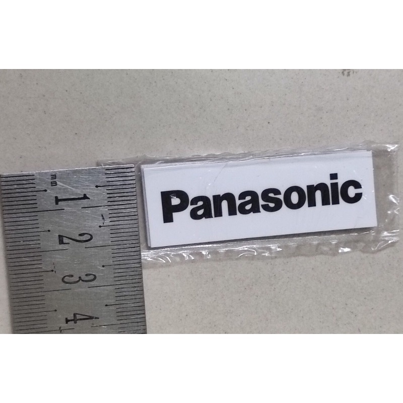 tem dán mặt lạnh điều hòa Panasonic chữ đen
