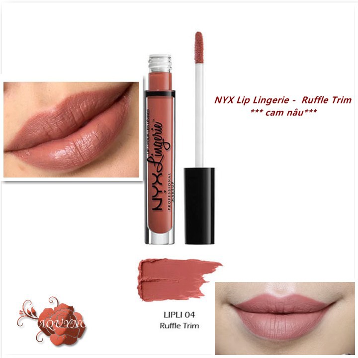 Son Kem Lì NYX Lip Lingerie Liquid Lipstick