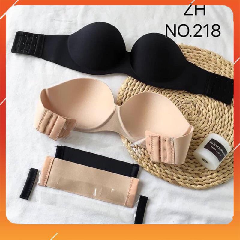 Áo lót nữ su đúc không dây, quai lưng cài rời, chip A7113