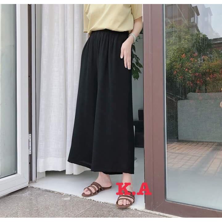 [KÈM ẢNH THẬT] Quần ống rộng dáng dài HARIQUEEN