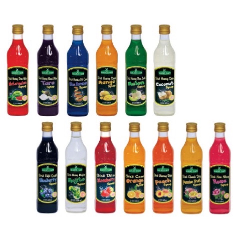 Siro Golden Farm chai miễng 520ml