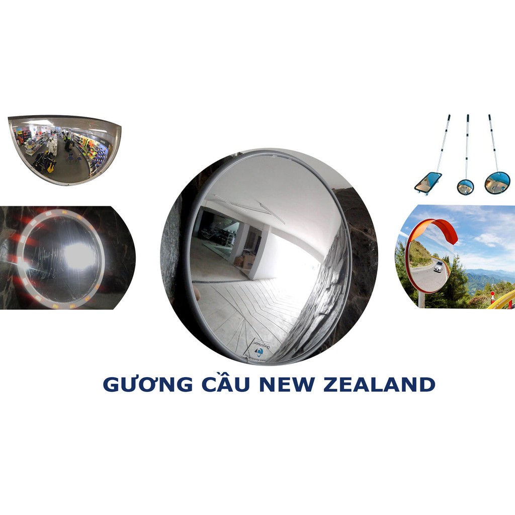 Gương cầu lồi Acrylic - Acrylic Outdoor Convex Mirror ф 450mm lắp đặt ngoài trời (xuất xứ China)