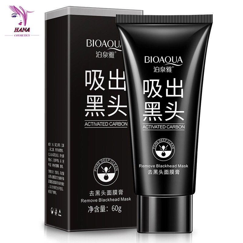 Gel Lột Mụn Siêu Cấp Than Tre Hoạt Tính Bioaqua - Lột Mụn Đầu Đen, Mụn Cám Ở Mũi