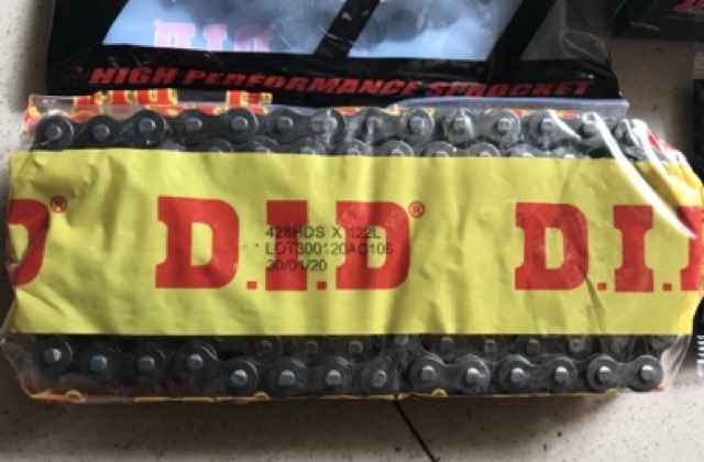 NSD-Nhông sên dĩa xe Exciter 150  DID THÁI LAN