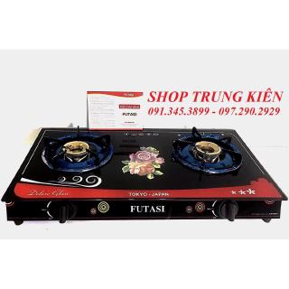 Bếp Ga Đôi Mặt Kính Cường Lực FUTASI