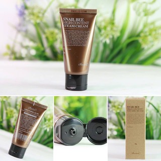 Kem Dưỡng Dịu Da, Chống Lão Hóa Benton Snail Bee High Content Steam Cream