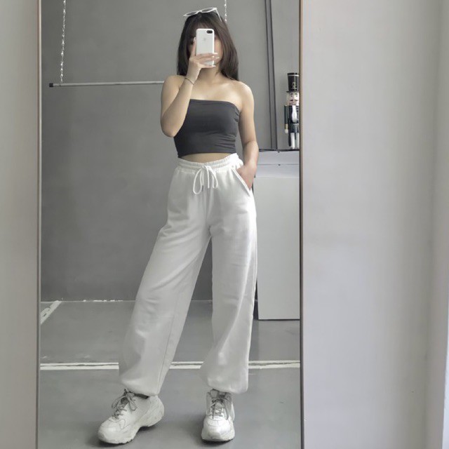 Áo quây Dark grey tube top | LND