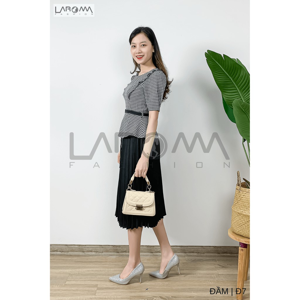 LAROMA Đầm Kẻ Princess Đ7