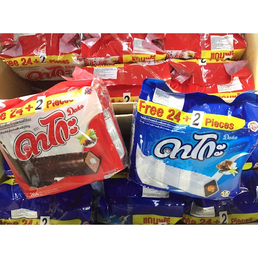 Bánh Ngũ Cốc Phủ Sữa Nhân CRM Dako 24 thanh_11g (Thailand)