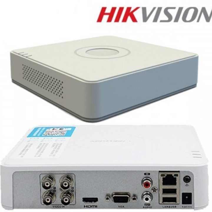 {Vỏ sắt}Trọn bộ 4 camera HIKVISION DS-2CE16DOT-IR 2MP  Tặng kèm ổ cứng 500G + đầy đủ phụ kiện + Tặng kèm dây liền nguồn