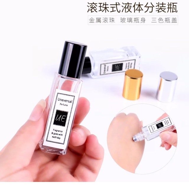 Lọ chiết nước hoa dạng bi lăn 10ml