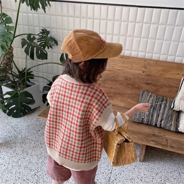 [HÀNG ĐẸP] Áo gile len trẻ em chất len dày dặn mềm mịn không bai xù phong cách Hàn Quốc cực xinh (hàng Quảng Châu)