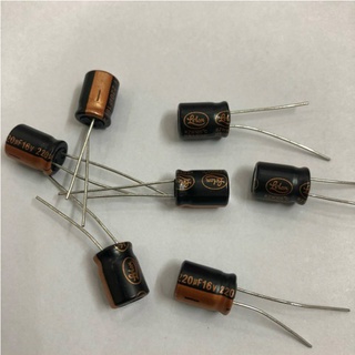 [COMBO 20 CÁI] Tụ Hóa Tụ Phân Cực 220uF 16V lelon....