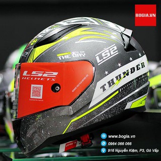 Mũ bảo hiểm Fullface Ls2 FF353 phiên bản đặc biệt kỉ niệm 10 năm - Bogia.vn