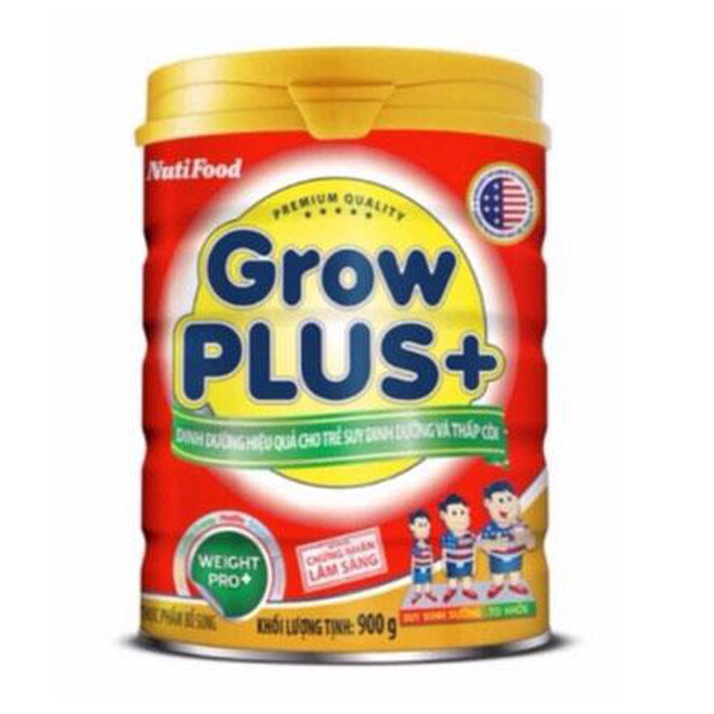 Sữa Nutifood Grow plus đỏ 900g