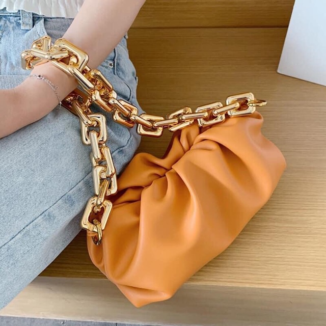 Túi xách nữ đeo vai kẹp nách dây Hàn Quốc, thời trang da pu mềm mại SMN300