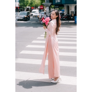 MINX - Áo Dài Lụa Thêu Tay Lan Viên