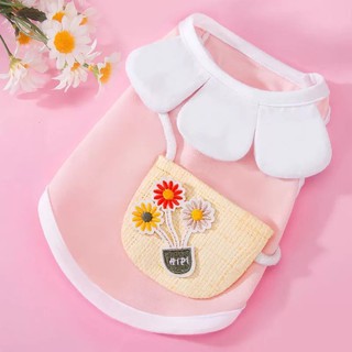 Áo ba lỗ mặc hè cho chó mèo
