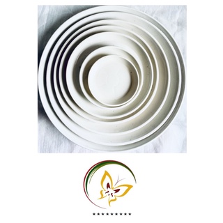 Đĩa lót chậu tròn Phi 12cm - #835#