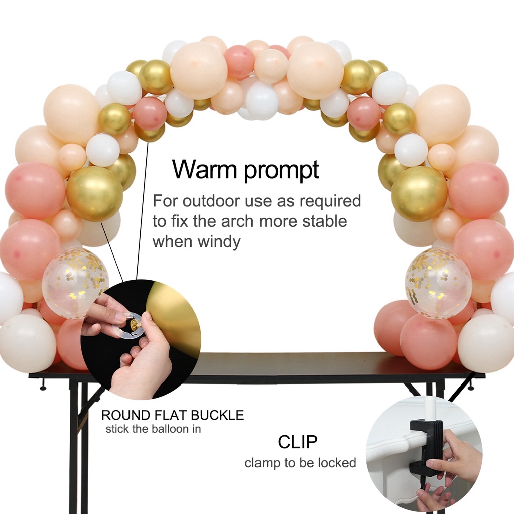 Bộ Giá Đỡ Bóng Bay Dùng Trang Trí Tiệc Sinh Nhật/ Đám Cưới Tiện Lợi Cho Bé