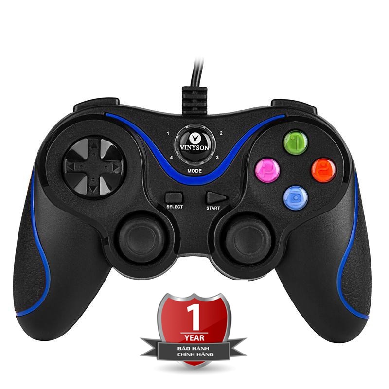 Tay Cầm Chơi Game VINYSON U928 Full chế độ - Tự động nhận driver