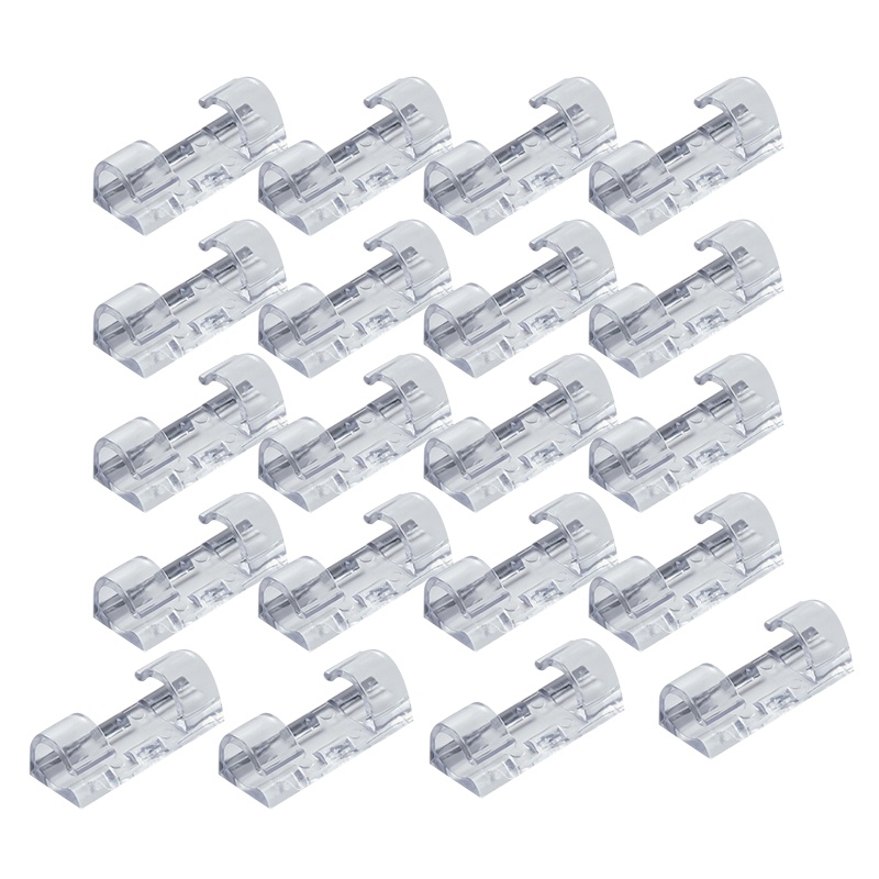 Com * 20 chiếc kẹp cáp tự dính quản lý cáp rõ ràng giá đỡ dây treo tường