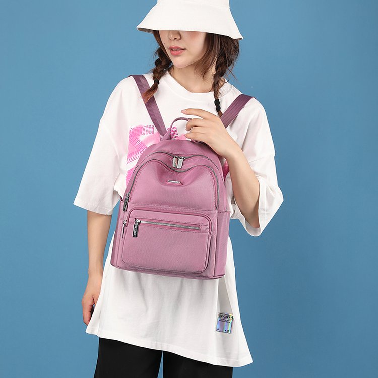 Ba Lô Canvas Thiết Kế Đơn Giản Phong Cách Mới Cho Nữ