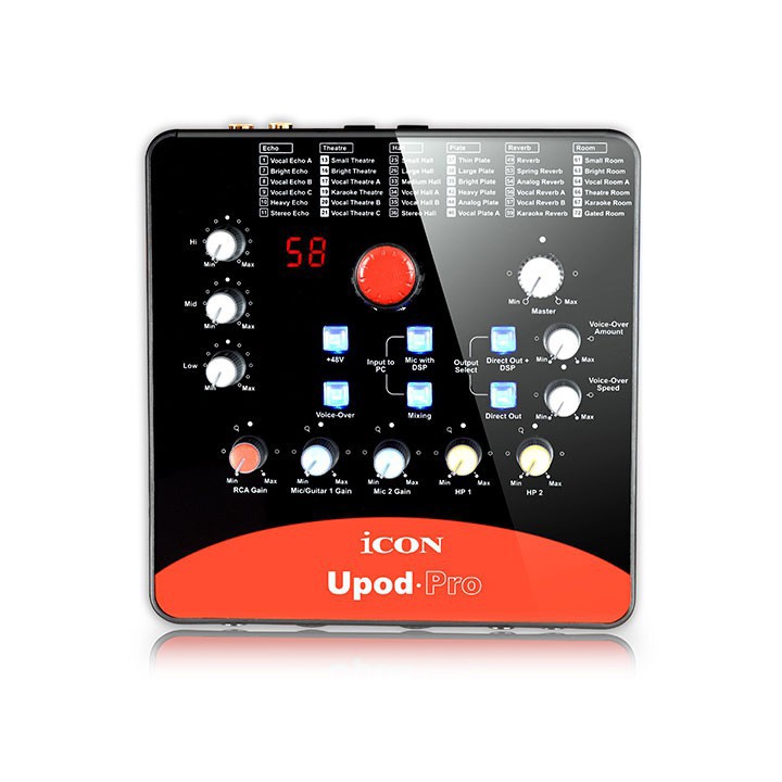 Sound card USB hát karaoke online ICON Upod Pro (Cam)