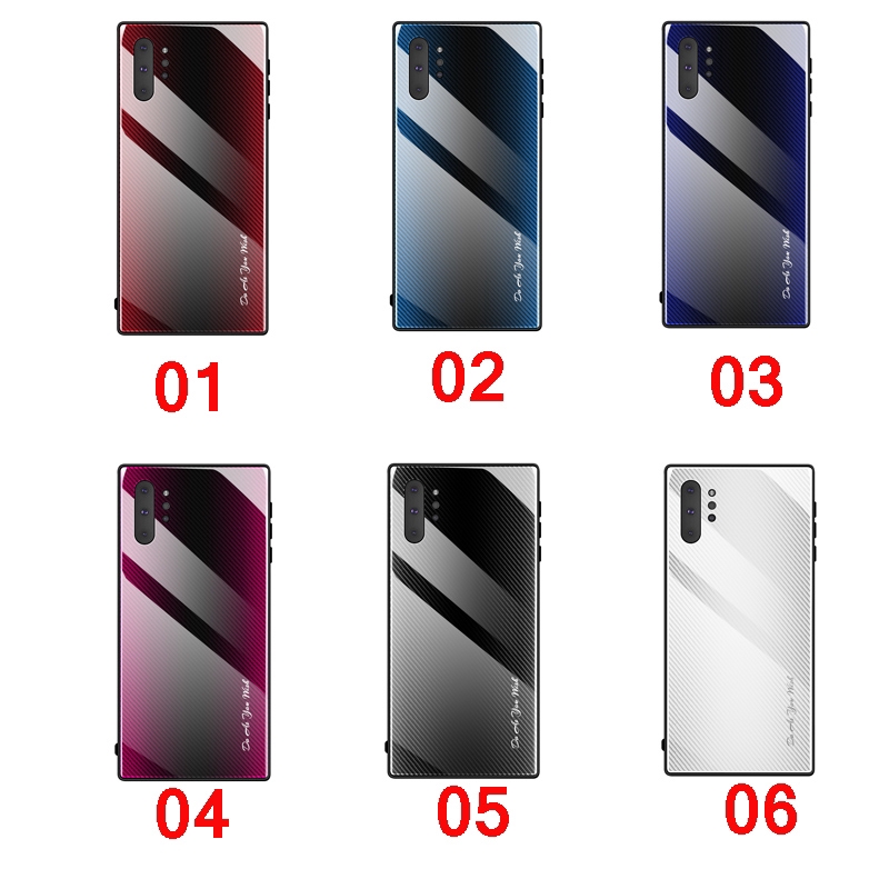 Ốp điện thoại hiệu ứng chuyển màu mới lạ cho Samsung Galaxy Note 10 S10 S8 Pro Note 9 8 Plus Lite