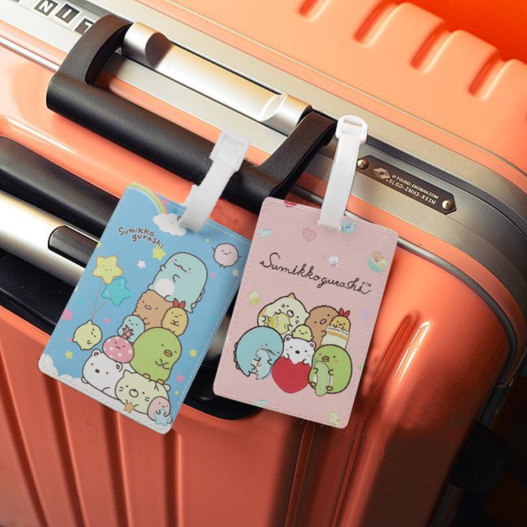 Thẻ Tag Hành Lý Du Lịch Họa Tiết Hoạt Hình Sáng Tạo GP04