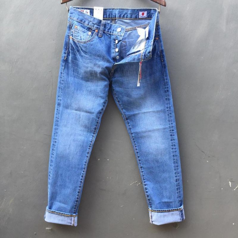 Levis Quần Jean Dài Dáng Ôm Phối Nút Thời Trang Dành Cho Nam 501 / 501