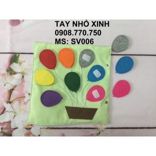 Bộ sách vải kỹ năng cho bé 0 - 3 tuổi (Combo 03KN002)