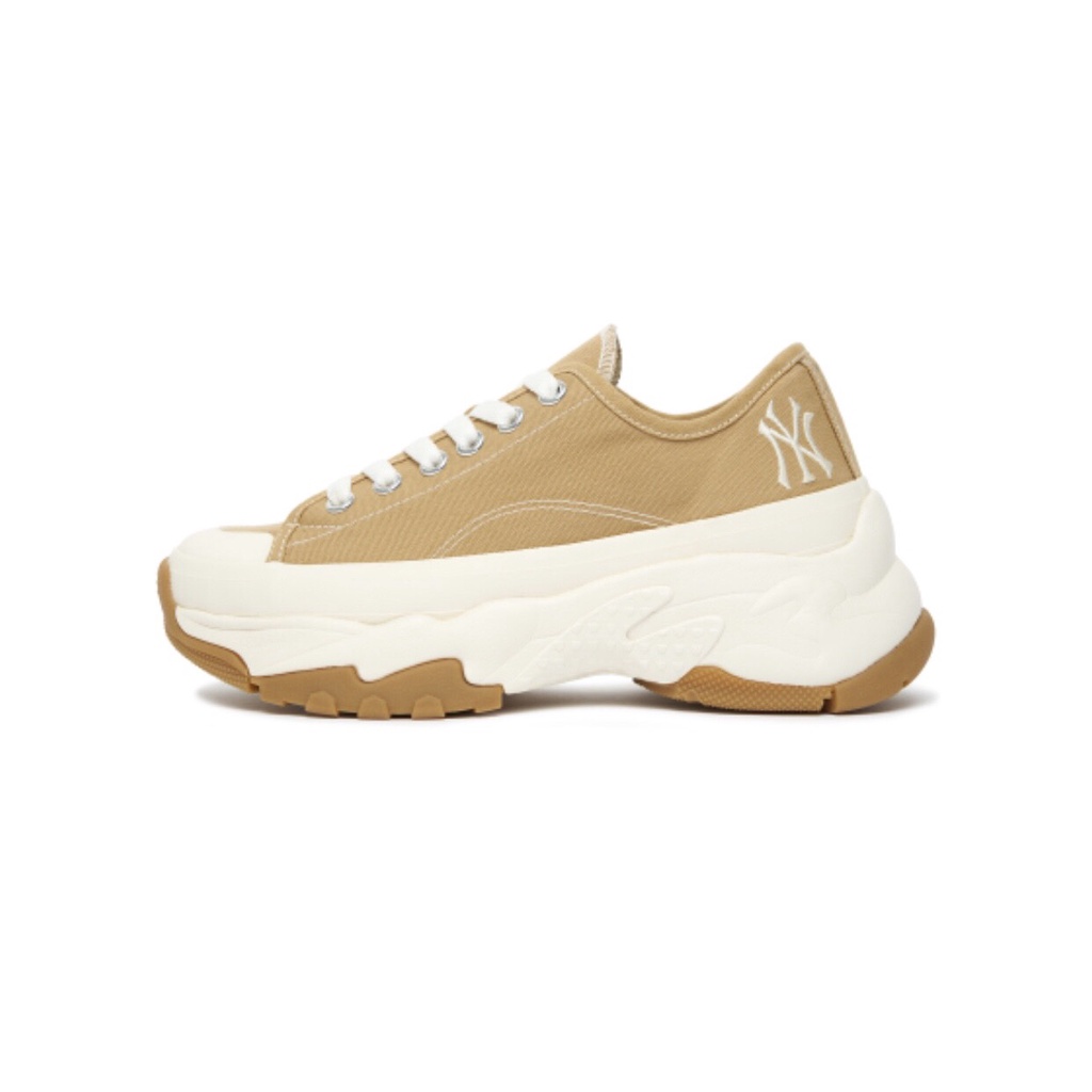 Giày Chunky MLB low kem
