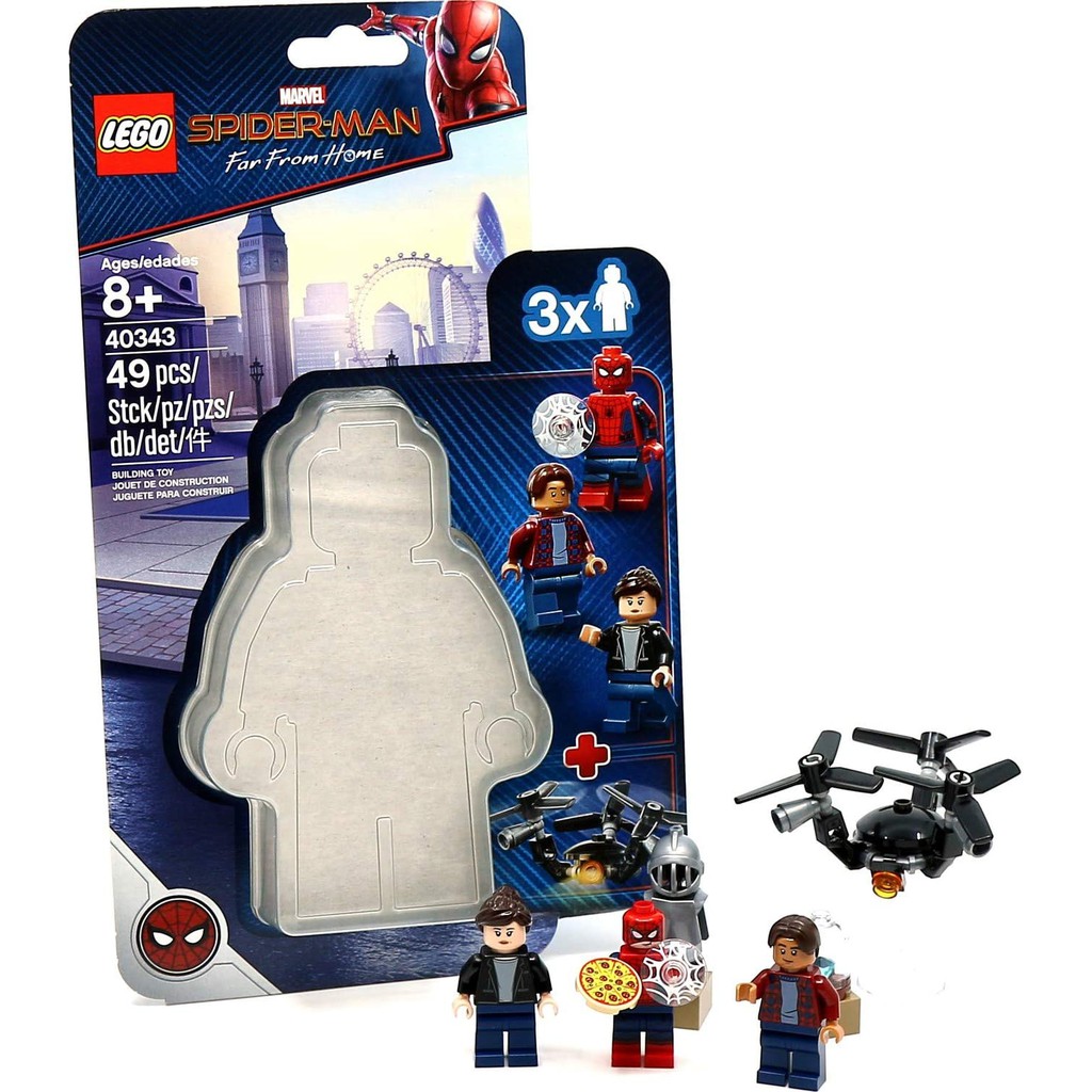 Lego 40343 Marvel Spider-Man Far From Home Spider-Man and the Museum Break-In Set - Đột nhập bảo tàng ( Hàng có sẵn )