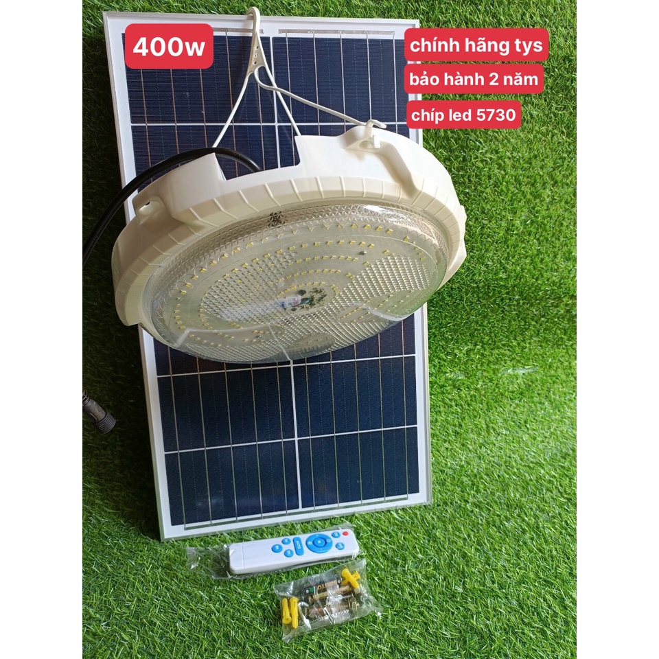 Đèn ốp trần năng lượng mặt trời 500w 400w chính hãng TYS thả trần mẫu mới nhất bảo hành 2 năm đổi mới 6 tháng