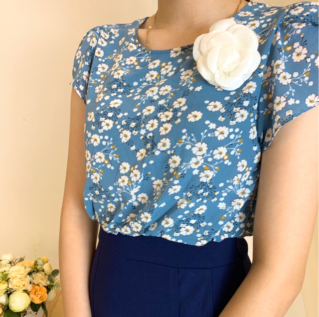 Váy xòe công sở sơ mi kèm chân váy Emvy fashion | BigBuy360 - bigbuy360.vn