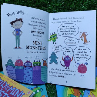 Bộ nhập - Full 8c - Billy And the Mini Monsters