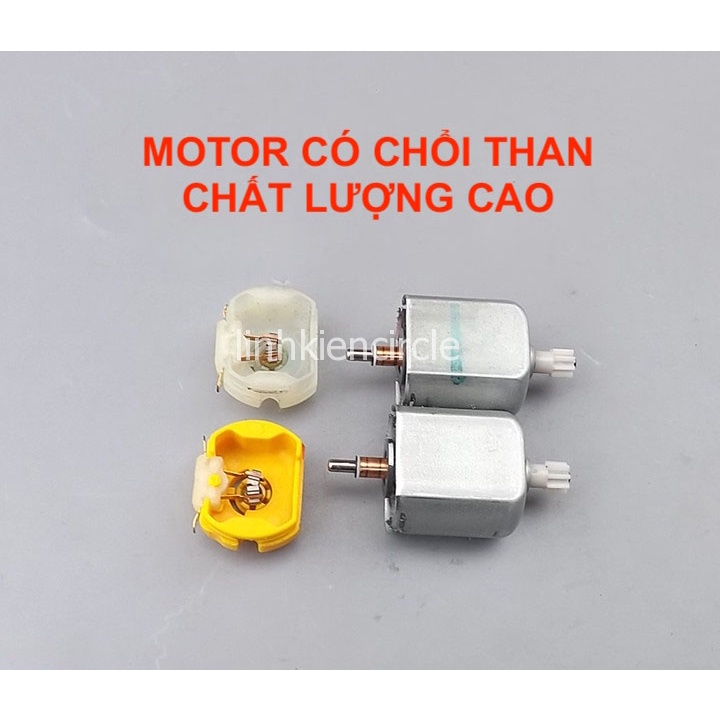 Motor giảm tốc mini 3V - 6V hàng mới 100% đủ loại motor có chổi than chất lượng cao - LK0395