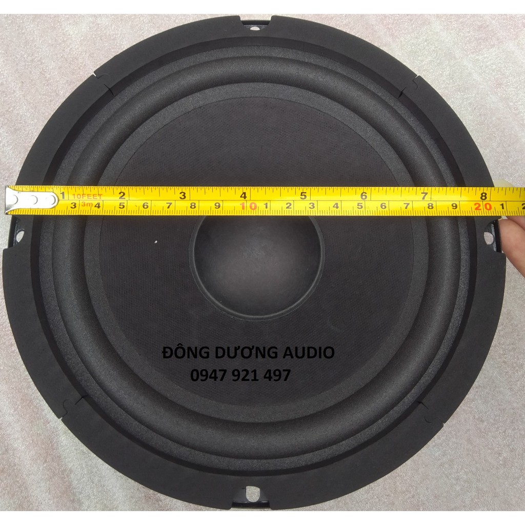 2 CỦ LOA BASS 20 ĐÔNG DƯƠNG TỪ 100 GÂN CAO SU - GẮN LOA KÉO HOẶC AMPLI NHỎ 813