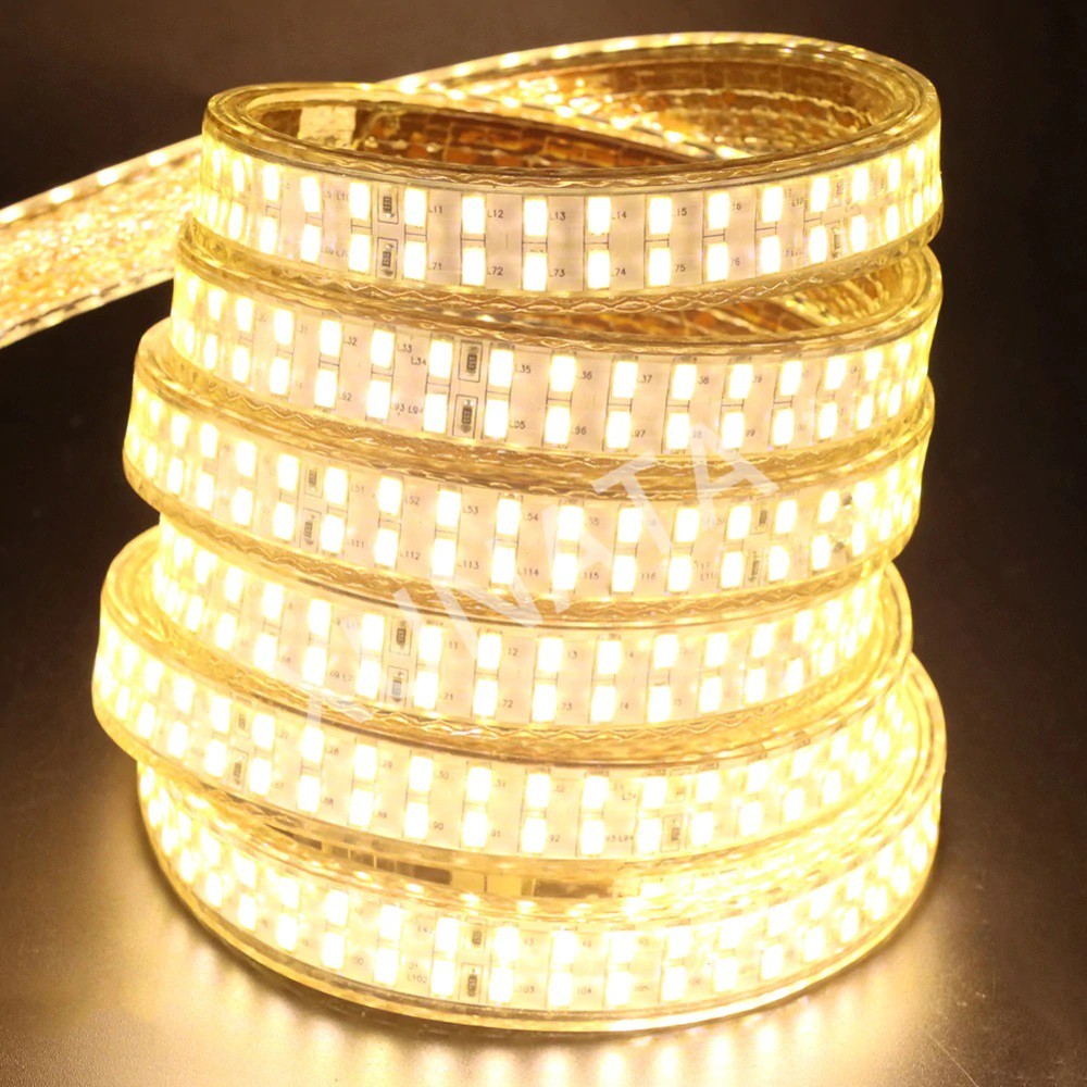 10M Đèn LED Dây Đôi 2 Hàng Bóng Siêu Sáng - Đèn LED Dây Trang Trí Gương Trần Nhà Shop Thời Trang Quán Cà Phê