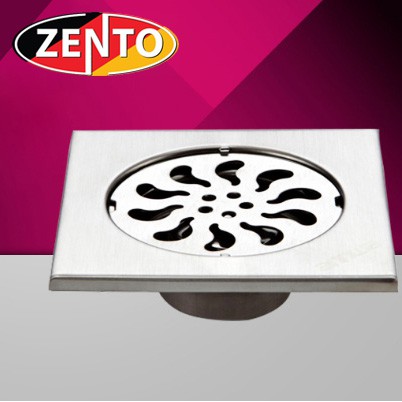 Phễu thoát sàn inox Zento TS105 (10x10cm)