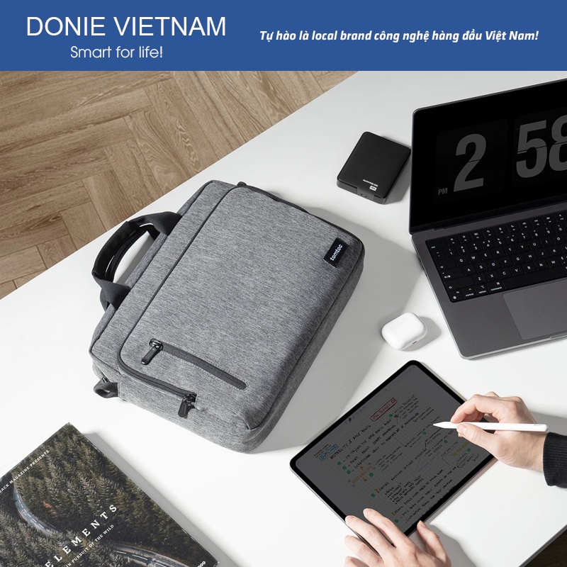 Túi Xách Tomtoc (USA) A50 Briefcase Premium For Macbook