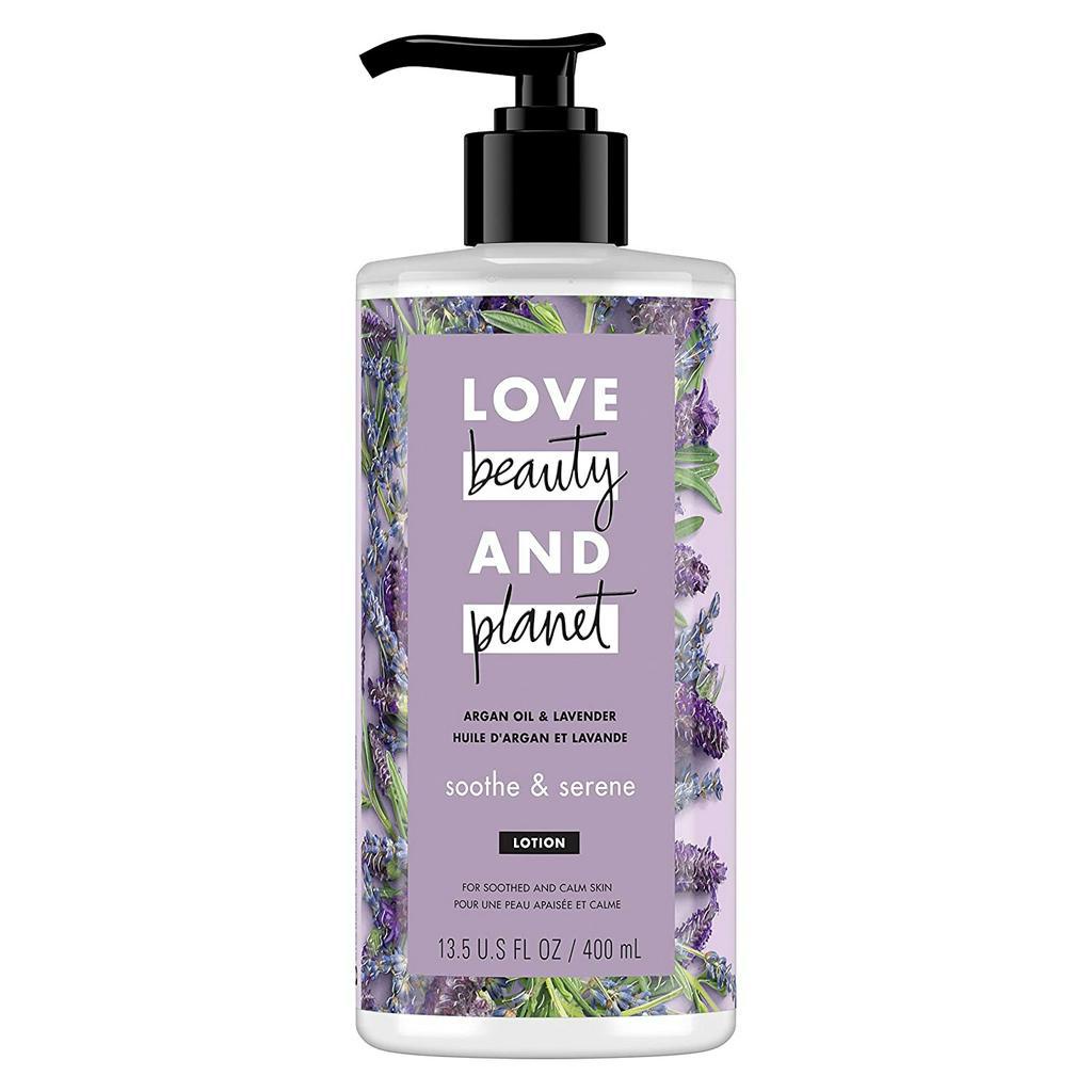 Dưỡng thể thiên nhiên Love Beauty and Planet body lotion Delicious Glow/Soothe & Serene 400ml